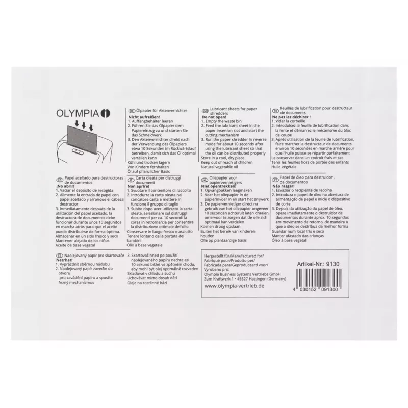 Smeerolie Olympia 9130