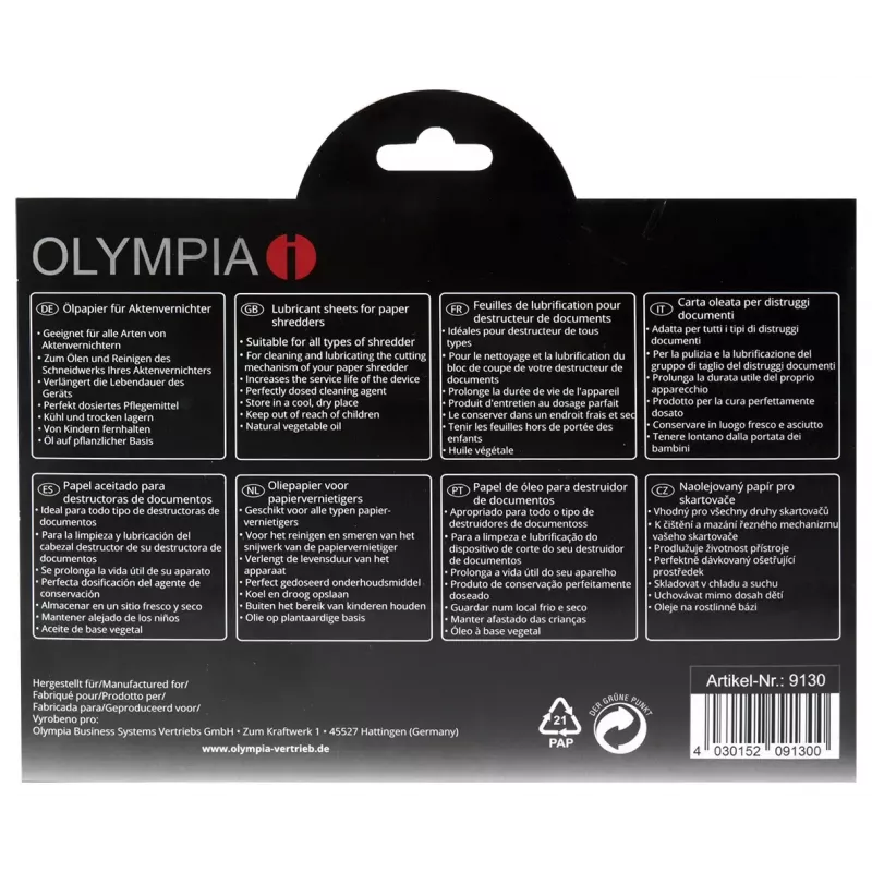 Smeerolie Olympia 9130