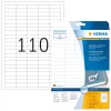 Zelfklevende printeretiketten HERMA afneembare etiketten A4 38,1x12,7 mm