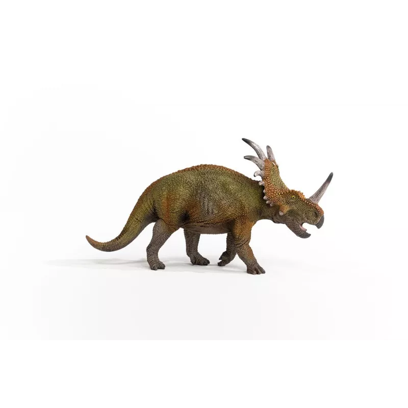Speelgoed dinosaurus Schleich Styracosaurus groen grijs 15033