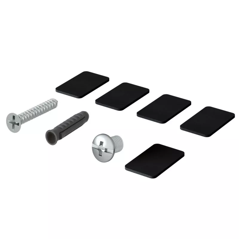 Hama 00220890 montageset zwart staal