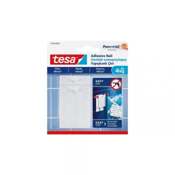Universele haak TESA 77766 indoor wit 2 stuks