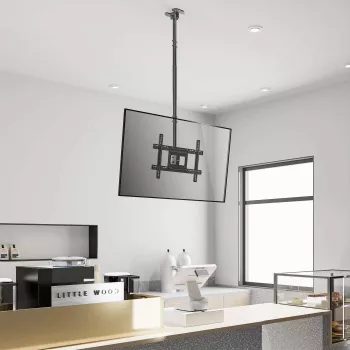 Manhattan 462051 Full Motion tv-plafondbeugel, 37-80 inch, 50 kg, zwart