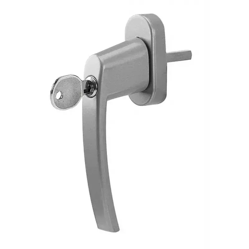 Raamgreep Olympia FGS 100 zilver