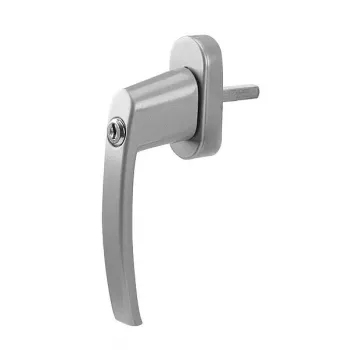 Raamgreep Olympia FGS 100 zilver