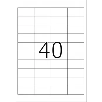 Zelfklevende printeretiketten HERMA Labels Premium A4 48,5x25,4 mm