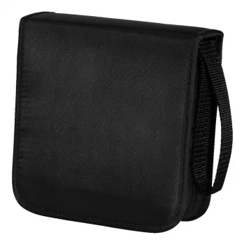 Hama Cd-tas Nylon 40, zwart, 40 cd's/dvd's