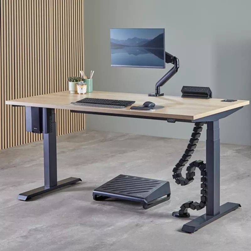 Fellowes 100136875 CPU-houder onder tafel CPU-houder zwart