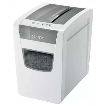 Leitz IQ slank thuiswerkkantoor documentenvernietiger P4, kruissnit, 22 cm, 4 x 28 mm, 23 L, 225 vel, 58 dB