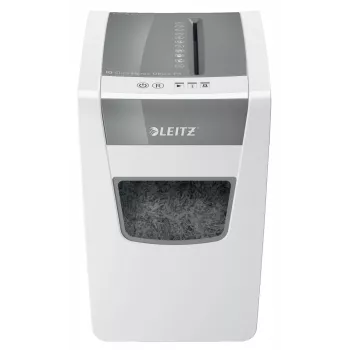 Leitz IQ slank thuiswerkkantoor documentenvernietiger P4, kruissnit, 22 cm, 4 x 28 mm, 23 L, 225 vel, 58 dB