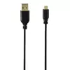 Hama 0,75m, USB2.0-A/USB2.0 Micro-B USB-kabel USB A Micro-USB B zwart