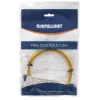 Intellinet glasvezel-patchkabel, OS2, LC/LC, 1 m, geel, duplex, singlemode, 9/125 µm, LSZH, glasvezel, levenslange garantie