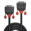 Lindy 5m DVI-D Single Link kabel, Black Line, 5 m, DVI-D, DVI-D, stekker, stekker, zwart