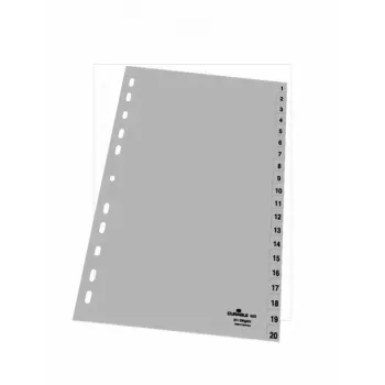 Numeriek tabregister Durable 6522-10