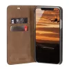 Foliohoes JT BERLIN BookCase Tegel zwart voor iPhone 15 15,5 cm