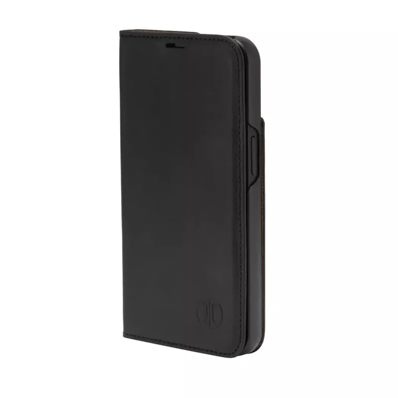 Foliohoes JT BERLIN BookCase Tegel zwart voor iPhone 15 15,5 cm