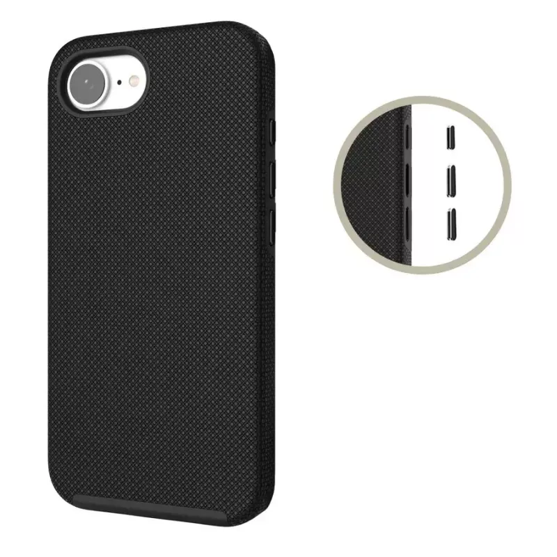 Hoesje JT BERLIN Pankow Solid telefoonhoesje zwart 15,4 cm
