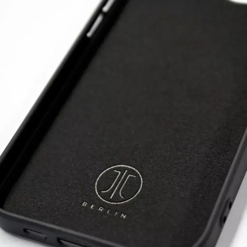 Hoesje JT BERLIN Pankow Soft telefoonhoesje 17 cm zwart