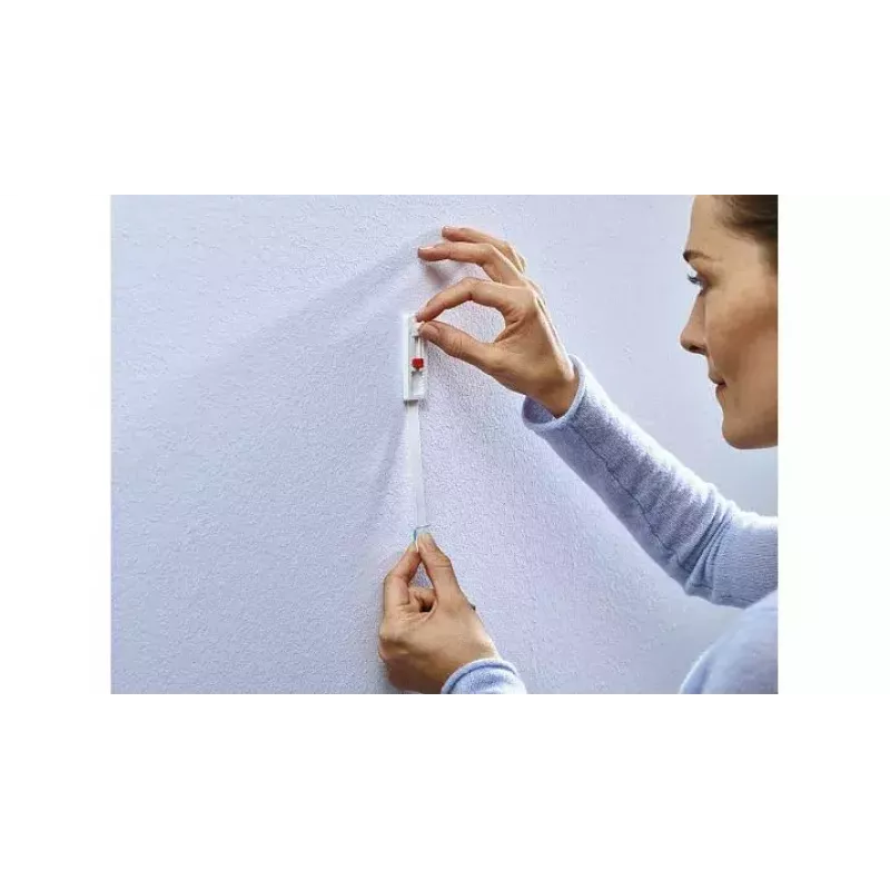Gebruikshaak TESA 77774 indoor rood wit 2 stuks