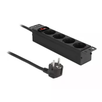 Stekkerdoos 4-voudig DeLOCK 10 inch 66817
