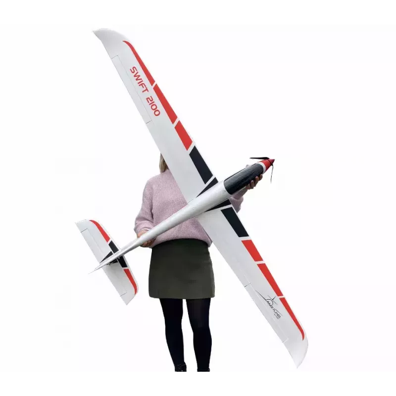 Vliegtuig Amewi Swift 2100 elektromotor 1,35 kg vanaf 14 jaar