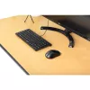 Manhattan slank bedrade USB-minitoetsenbord, 12 multimedia-/functietoetsen, geïntegreerde 1,5 m USB-A-kabel, compact low-profile formaat, voor pc en laptop, zwart