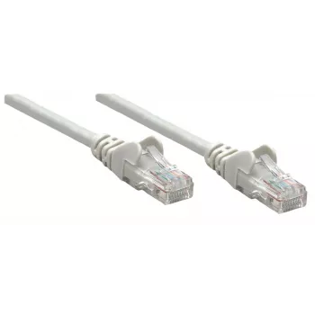 Intellinet netwerk-patchkabel, Cat6A, 20 m, grijs, koper, S/FTP, LSOH/LSZH, PVC, RJ45, vergulde contacten, vergrendelingslipbescherming, gespoten, levenslange garantie