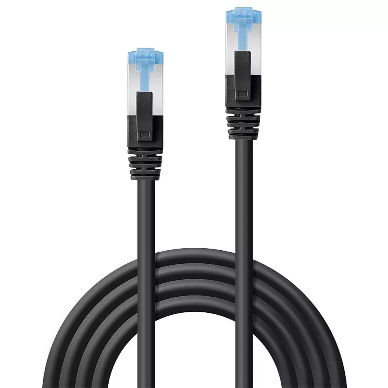 Lindy 47415 netwerkkabel zwart 3 m Cat6a S/FTP (S-STP)