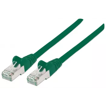 Intellinet netwerk-patchkabel, Cat6A, 3m, groen, koper, S/FTP, LSOH/LSZH, PVC, RJ45, vergulde contacten, snagless, booted, levenslange garantie