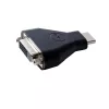 DELL 492-11681 kabeladapter 19-polig HDMI-A M 24-polig DVI FM zwart