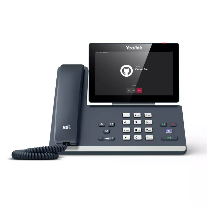 Yealink MP58 Microsoft Teams Edition, IP-telefoon, grijs, bedrade hoorn, bureau, Android, Microsoft Teams
