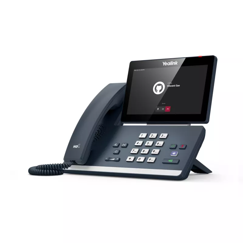 Yealink MP58 Microsoft Teams Edition, IP-telefoon, grijs, bedrade hoorn, bureau, Android, Microsoft Teams