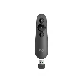 Draadloze presenter Logitech R500s Bluetooth RF grafiet laserpointer