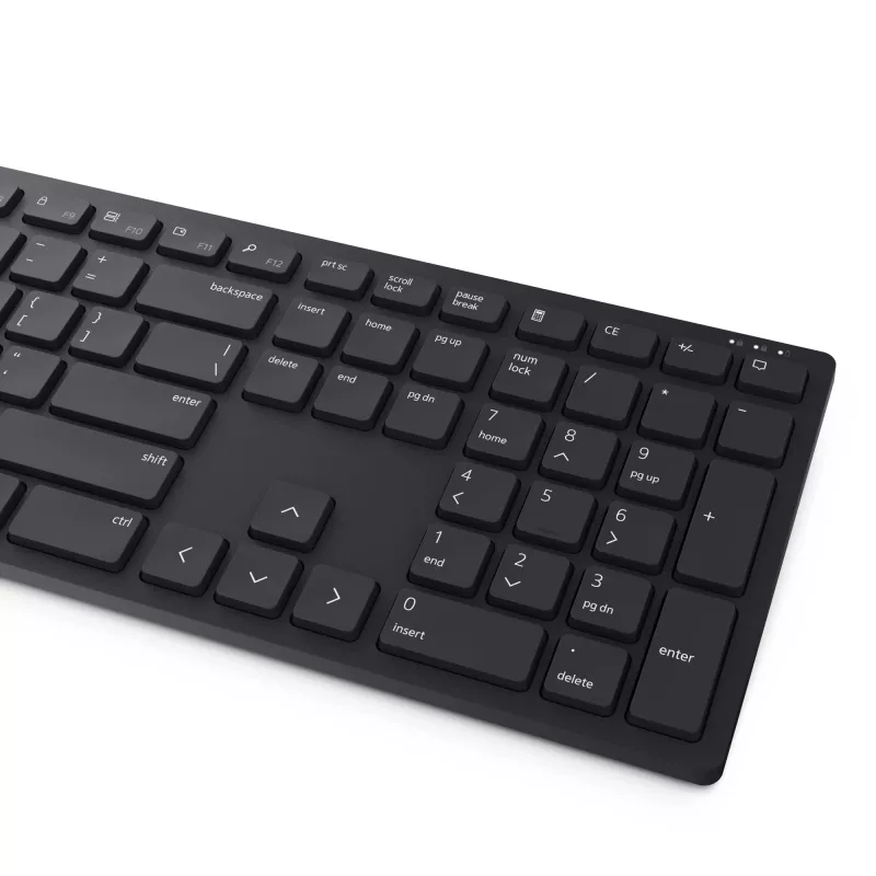 DELL Pro toetsenbord en muis - KM5221W - Spaans (QWERTY) - zwart