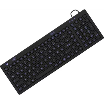 KeySonic KSK-6031INEL-B (DE) toetsenbord, industrieel, USB, QWERTZ, Duits, zwart