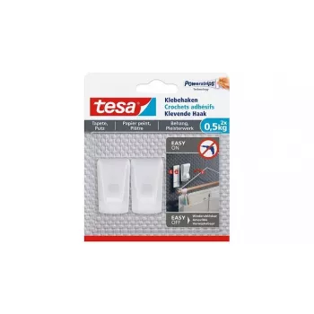 Gebruikshaak TESA 77780 Indoor wit 2 stk.