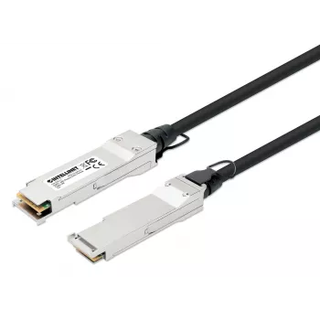 Intellinet 2m 40G QSFP+ passieve Direct Attach koper-twinax-kabel 30AWG MSA QSFP-H40G-CU2M compatibel
