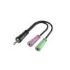Hama 00200352 audiokabel 0,15 m 3,5 mm 2 x 3,5 mm zwart