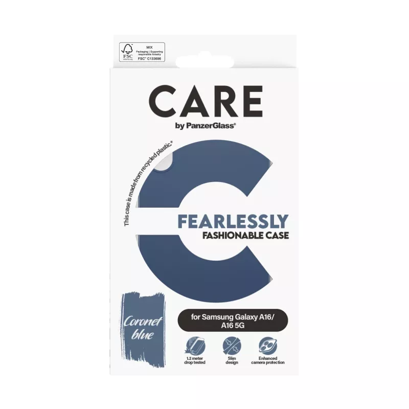 PanzerGlass CARE™ by ® Case blauw Samsung Galaxy A16 | A16 5G