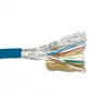 Patchkabel ACT CAT6 S/FTP PVC stranded blauw 305 m