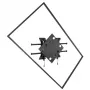 Chief Freestyle rotatie-adapter, apparaatplaat, zwart, 24,9 kg, 400 x 400 mm, 90 - 360°, 0 - 90°