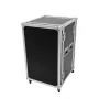 Flightcase Roadinger 30109127 berken zwart zilver 29,2 kg