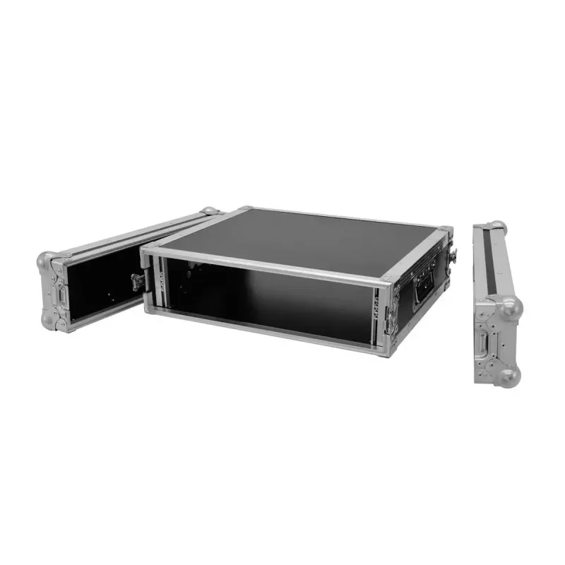 Flightcase Roadinger 30109095 berken zwart zilver 9,8 kg