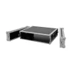 Flightcase Roadinger 30109095 berken zwart zilver 9,8 kg