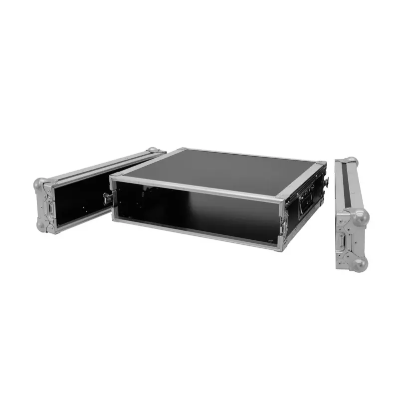 Flightcase Roadinger 30109095 berken zwart zilver 9,8 kg