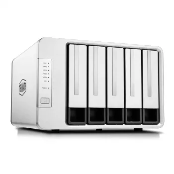 TerraMaster F5-422 NAS/opslagserver desktop Intel® Celeron® J3455 4 GB DDR3 0 TB grijs