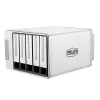 TerraMaster F5-422 NAS/opslagserver desktop Intel® Celeron® J3455 4 GB DDR3 0 TB grijs