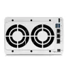 TerraMaster F5-422 NAS/opslagserver desktop Intel® Celeron® J3455 4 GB DDR3 0 TB grijs