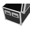 Flightcase Roadinger 30126920 berkenhout zwart zilver 17,3 kg