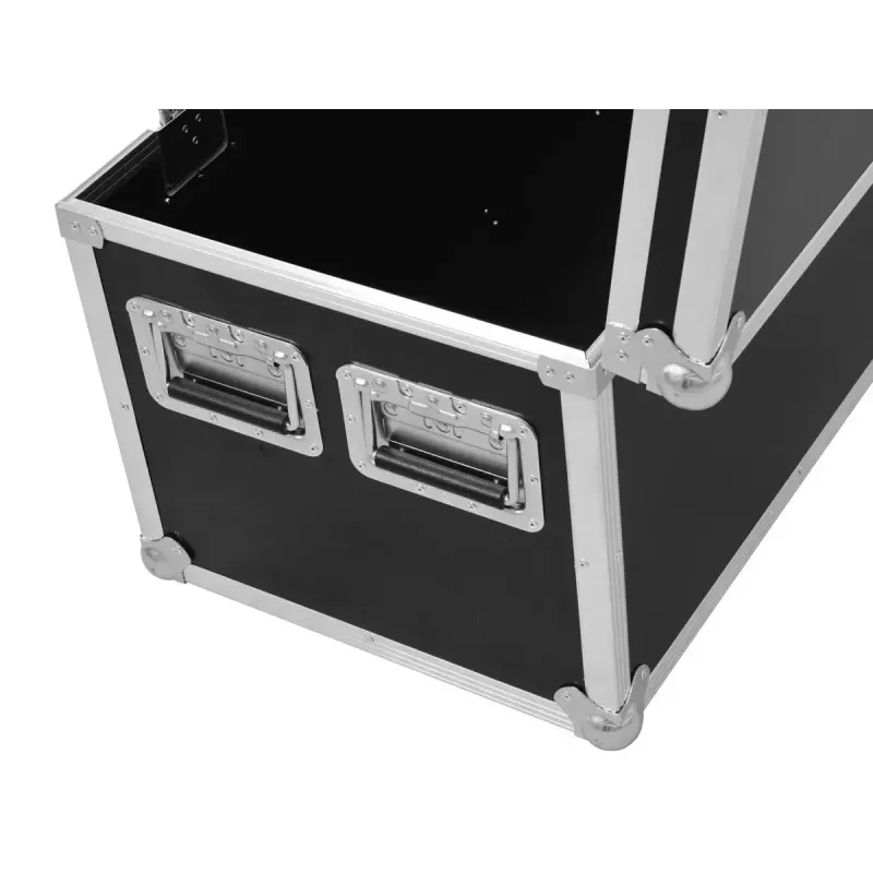 Flightcase Roadinger 30126920 berkenhout zwart zilver 17,3 kg